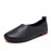 Big Size Leather Comfortable Slip On Lazy Casual Flat Shoes