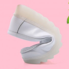 Women Soft Folower White Non-slip Wedges Loafers