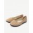 Women Pure Color Round Toe Slip On Flat Ballet Shoes