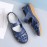 Leather Hollow Out Hook Loop Casual Flat Sandals For Women