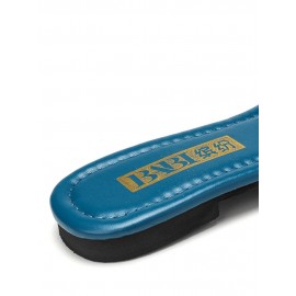 Women Square Toe Solid Color knitted Slip On Slippers