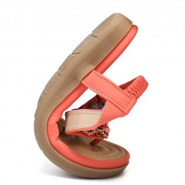 Knitting Slip On Comfy Clip Toe Beach Flat Sandals