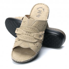 Women Casual Soft Hollow Stitching Flat Sandals