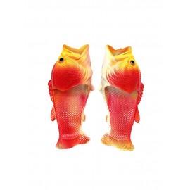 Women Funny Fish Shape Casual Beach Slidders Slippers